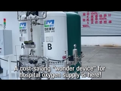 Hastane oksijen tedariki için maliyet tasarrufu sağlayan harika bir cihaz