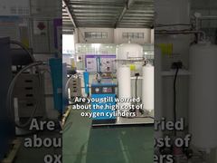 Luoming Oksijen Jeneratörü 93%-99.5% Saflık Gerçek Zamanlı İzleyici ve Kalite Reflüs Aygıtı